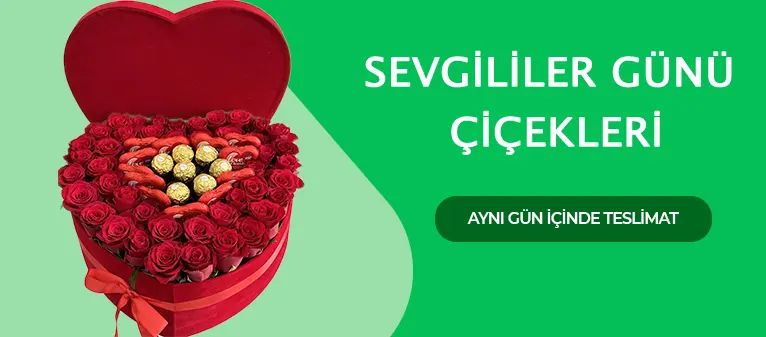 Caddebostan Çiçekçi - Sevgililer Günü Çiçekleri