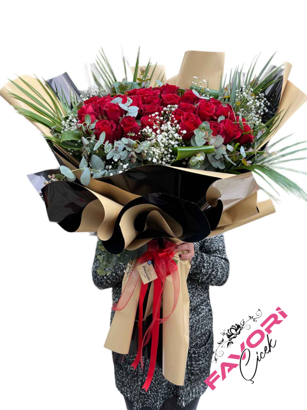 Kırmızı Gül Demeti