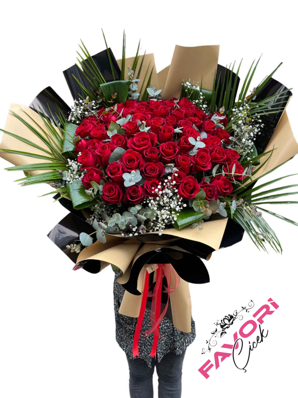 Kırmızı Gül Demeti