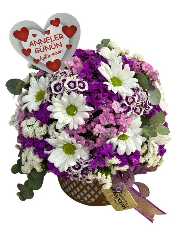Anneler Günü Özel Ayaklı Vazo Aranjmanı