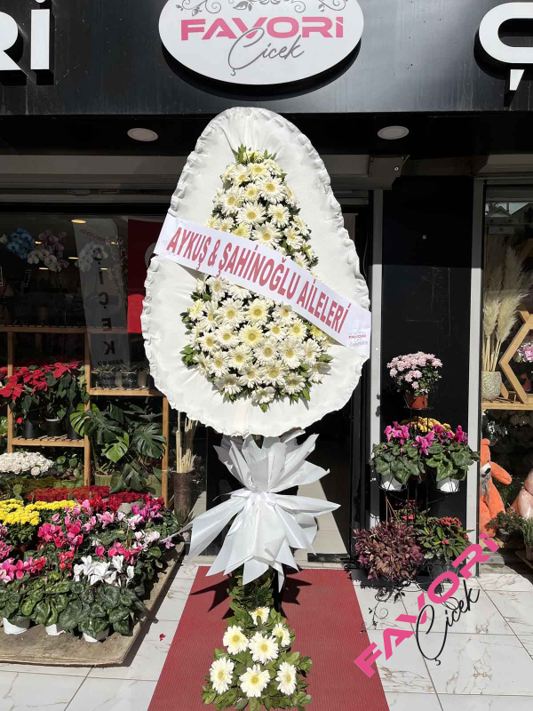 Beyaz Düğün Açılış Çelengi