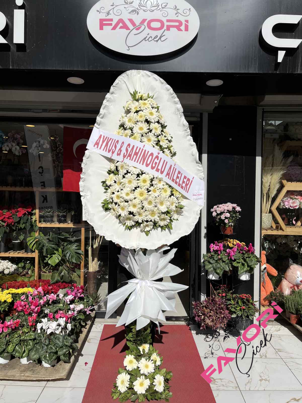 Beyaz Düğün Açılış Çelengi