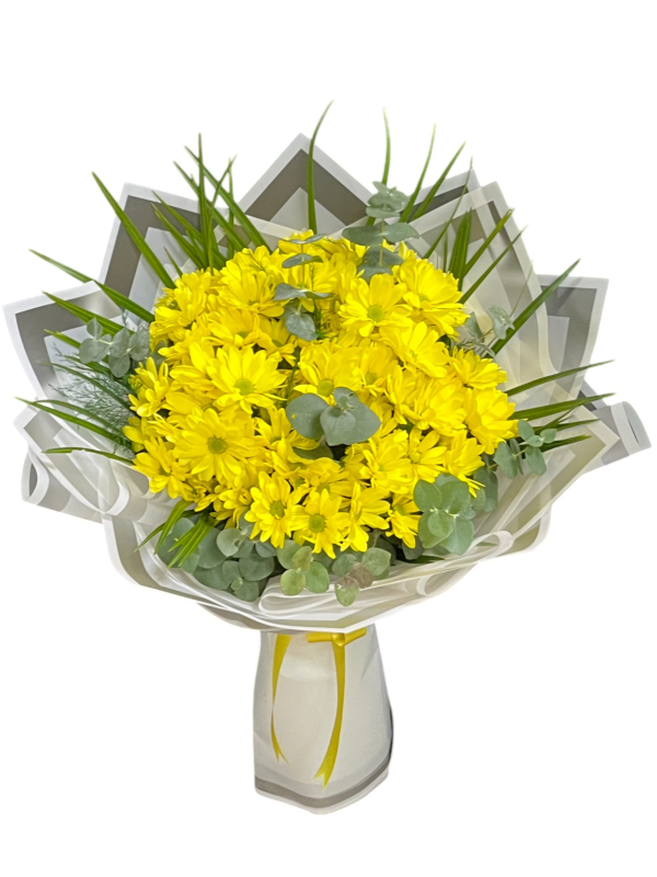 Doğal Sarı Papatya Buketi