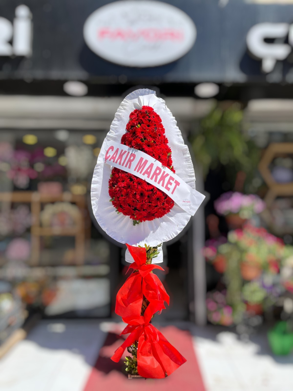 Kırmızı Gerberalı Düğün, Nikah ve Açılış Çelengi