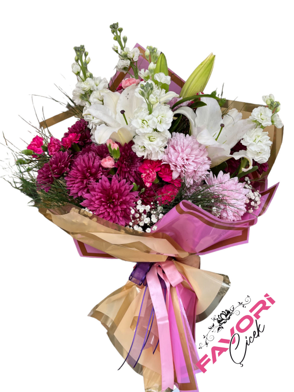 Kokulu Çiçek Buketi