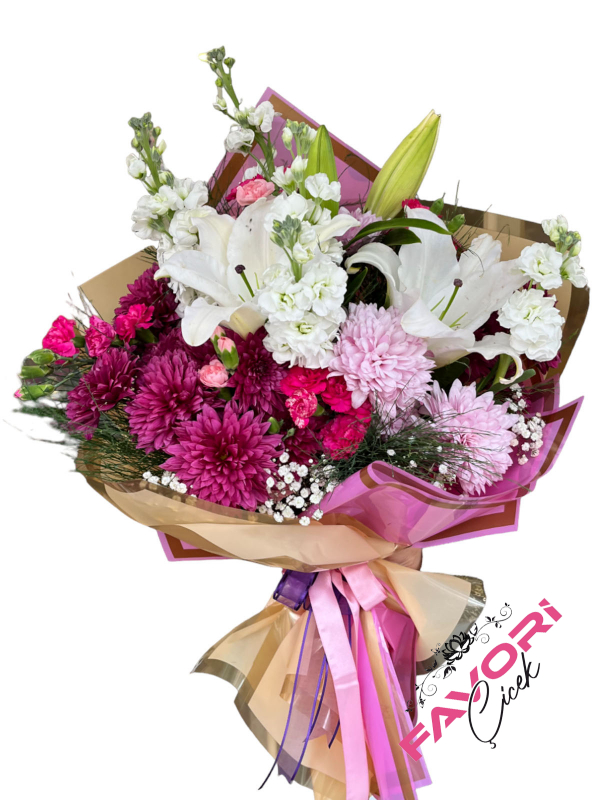 Kokulu Çiçek Buketi