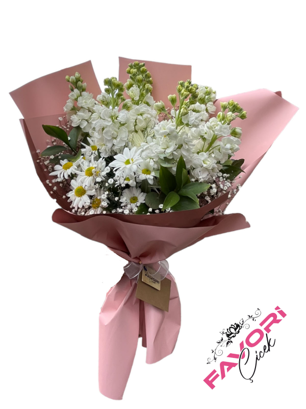 Şebboy Çiçeği Buketi