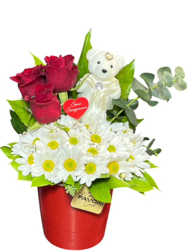 Sevgiliye Özel Çiçek Aranjmanı