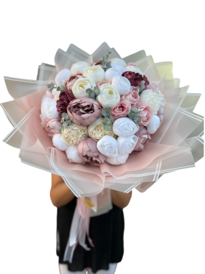 Yapay Şakayık Buketi